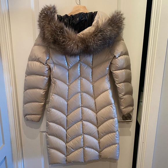 Moncler Marus Down Long Coat - Picture 1 of 4